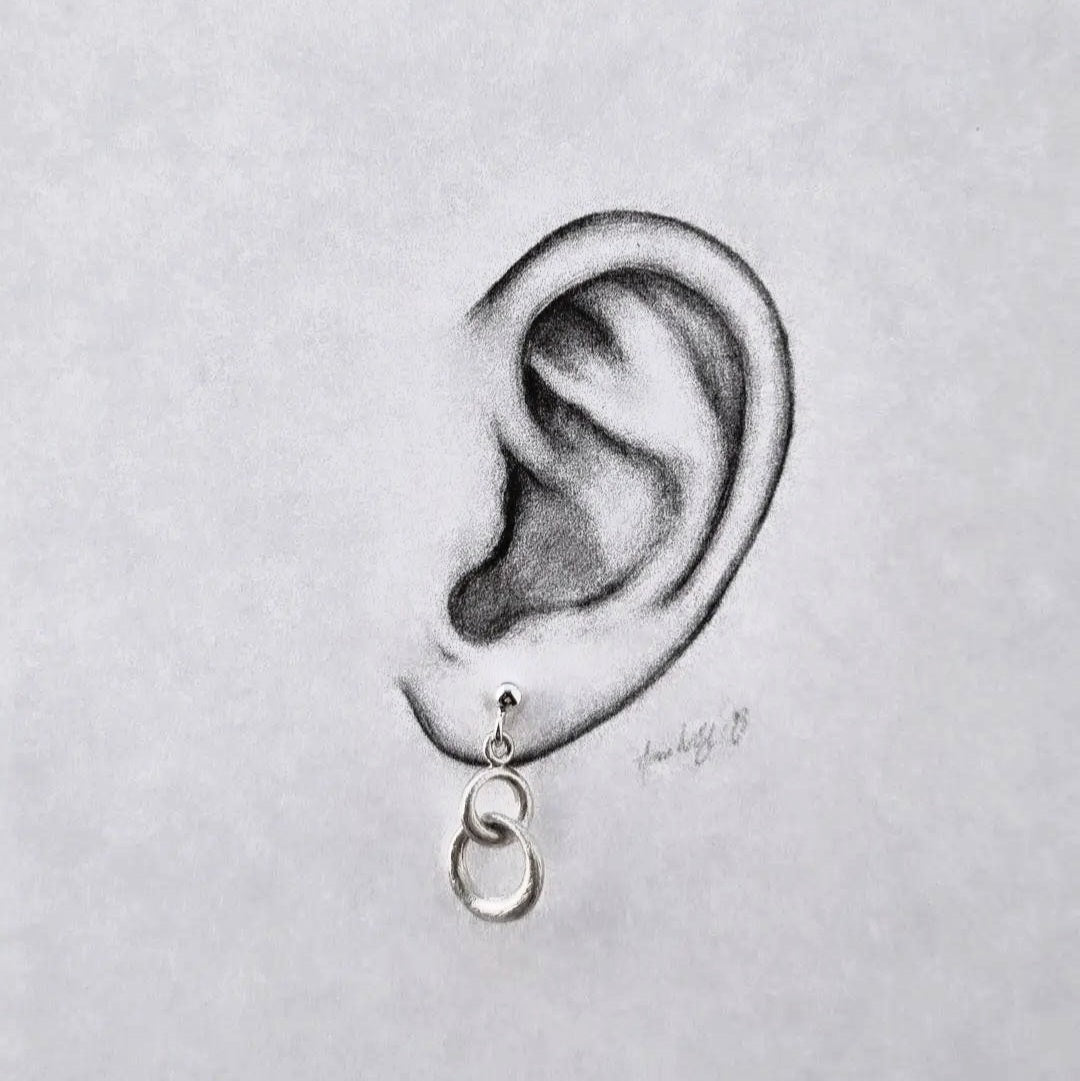 Samhald øyrepynt - dobbel