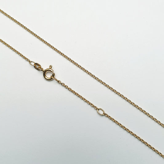 Rund anker 1,5 mm - 14k gull