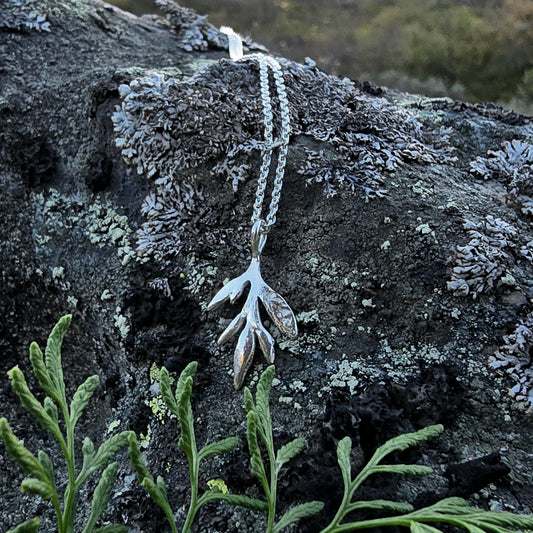 Fjellflora 2 - smykke medium