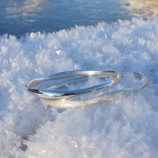 Flyt armring - Polert (Bestillingsvare)