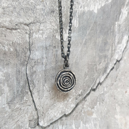 Heil ved - smykke, oksidert