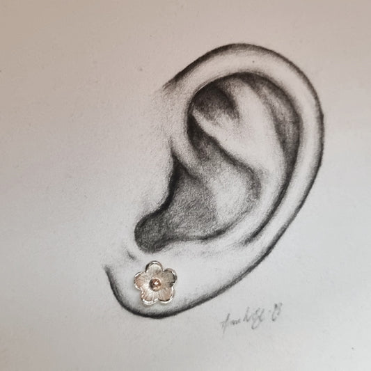 Hugleiksølv øyrepynt