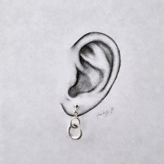 Samhald øyrepynt - dobbel