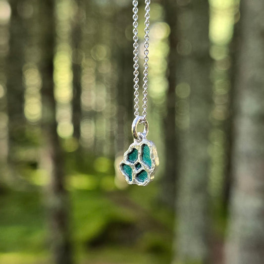 Valmue Erindring - med emalje