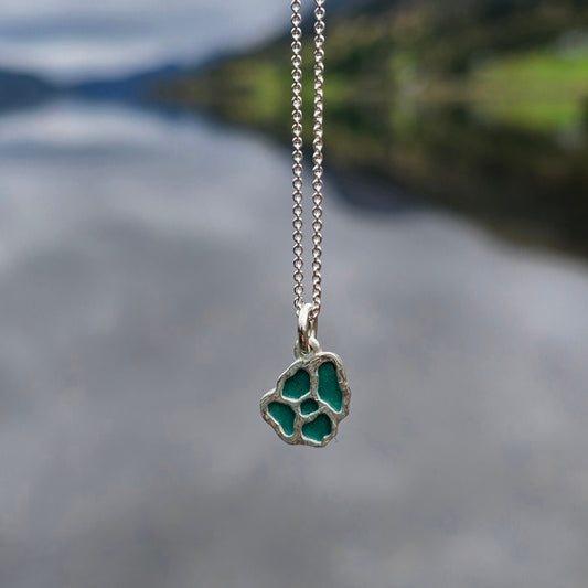 Valmue Erindring - med emalje