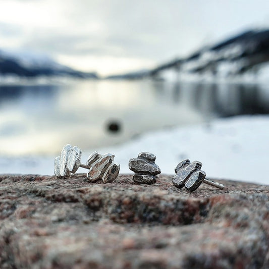 Stein på stein - øyrepynt